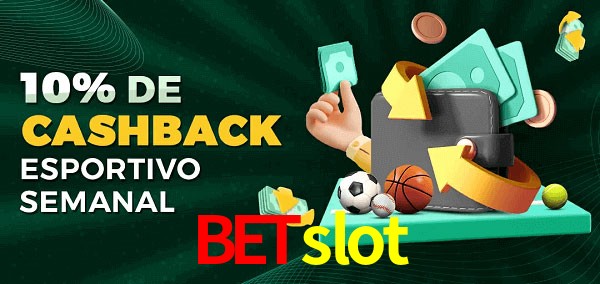 10% de bônus de cashback na betslot