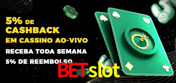 Promoções do cassino ao Vivo betslot